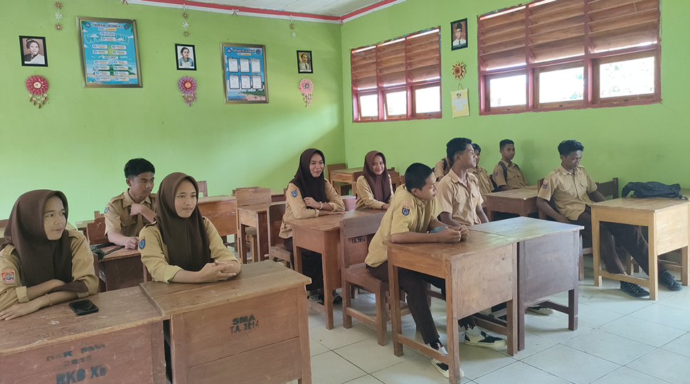 Kobarkan Semangat Kepemimpinan, Gudep SMAN 4 Kendari Gelar Perkemahan Besar dan Pelantikan Bantara